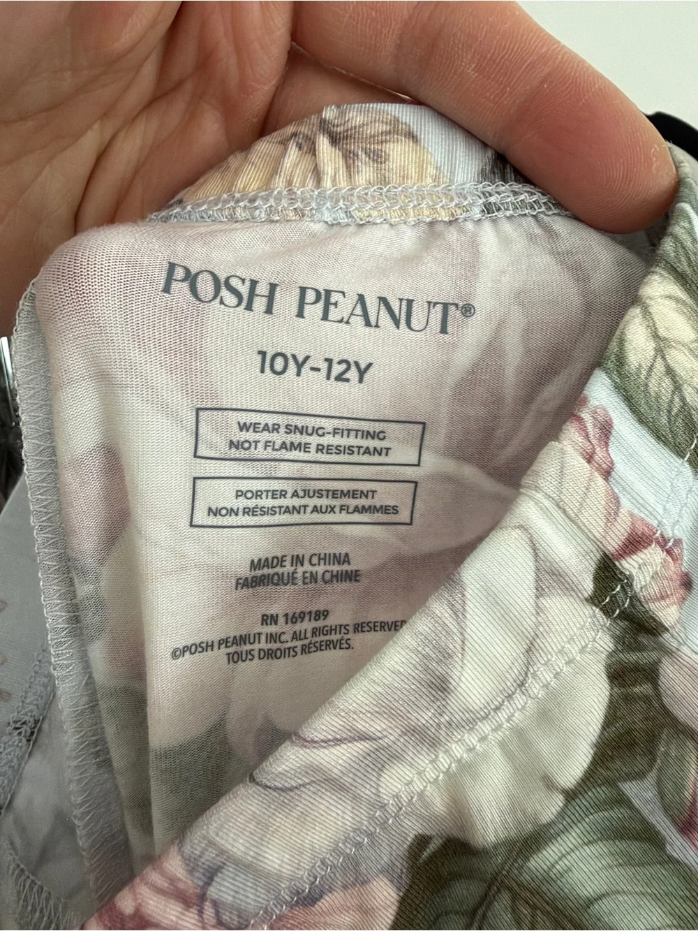 Posh Peanut Classic Pajama Short Set size 10-12y